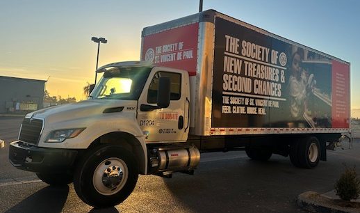 SVdP truck for home pickup